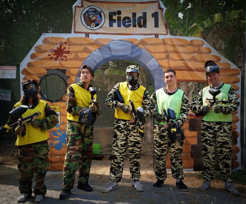 Paintball Siem Reap team photograph