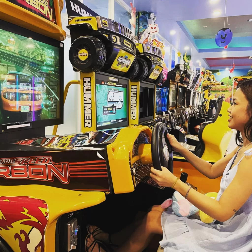 Asia Plaza Playground arcade in Siem Reap, one of the best attractions in Siem Reap for families