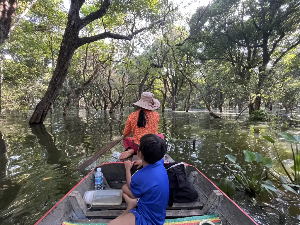 How long to spend in Siem Reap flooded forests