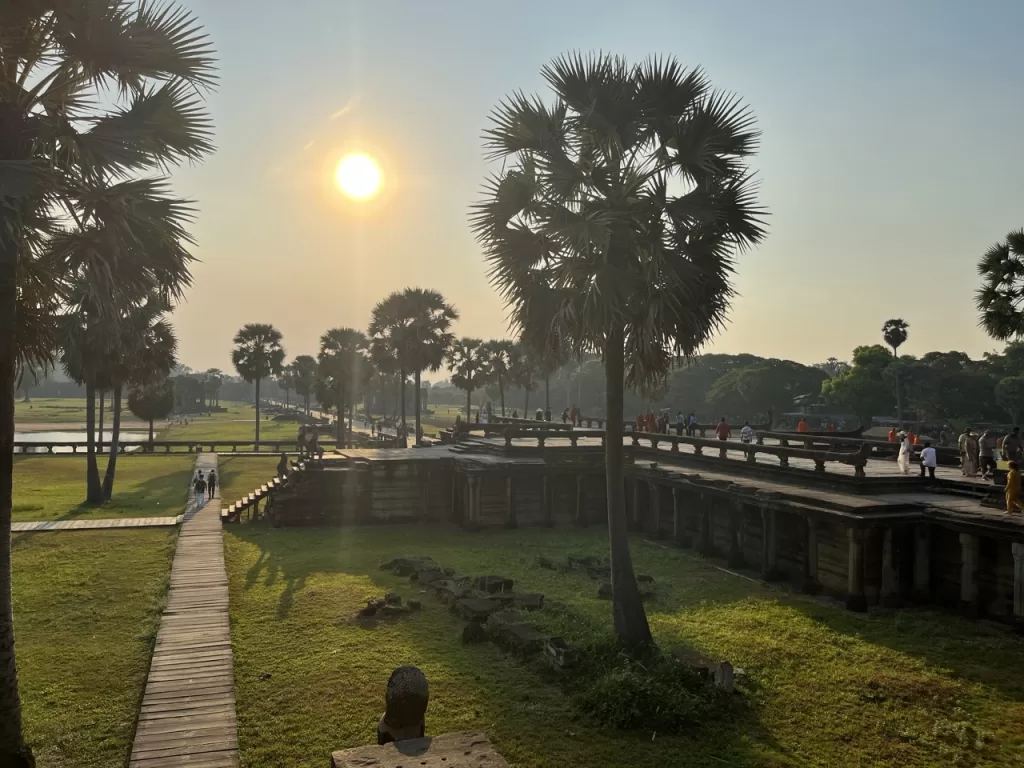 Angkor Wat Sunrise Siem Reap Cambodia