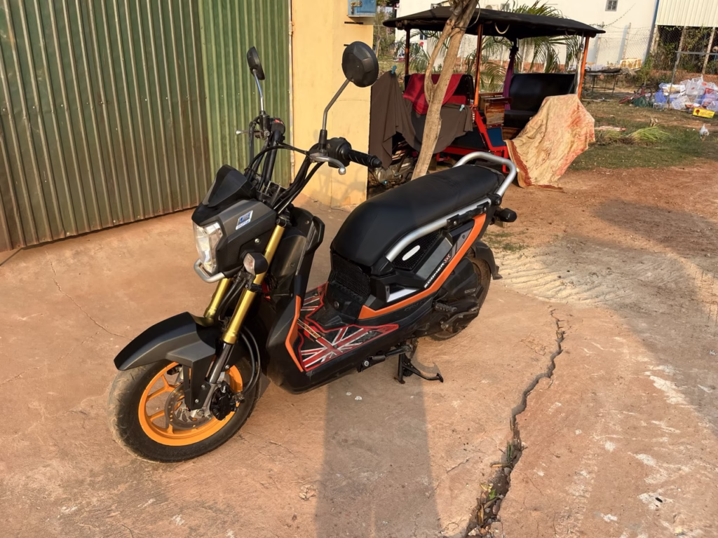 Honda Zoomer X scooter in Siem Reap Cambodia