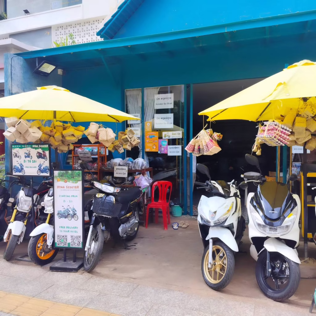Dyna Scooter Siem Reap moto rentals