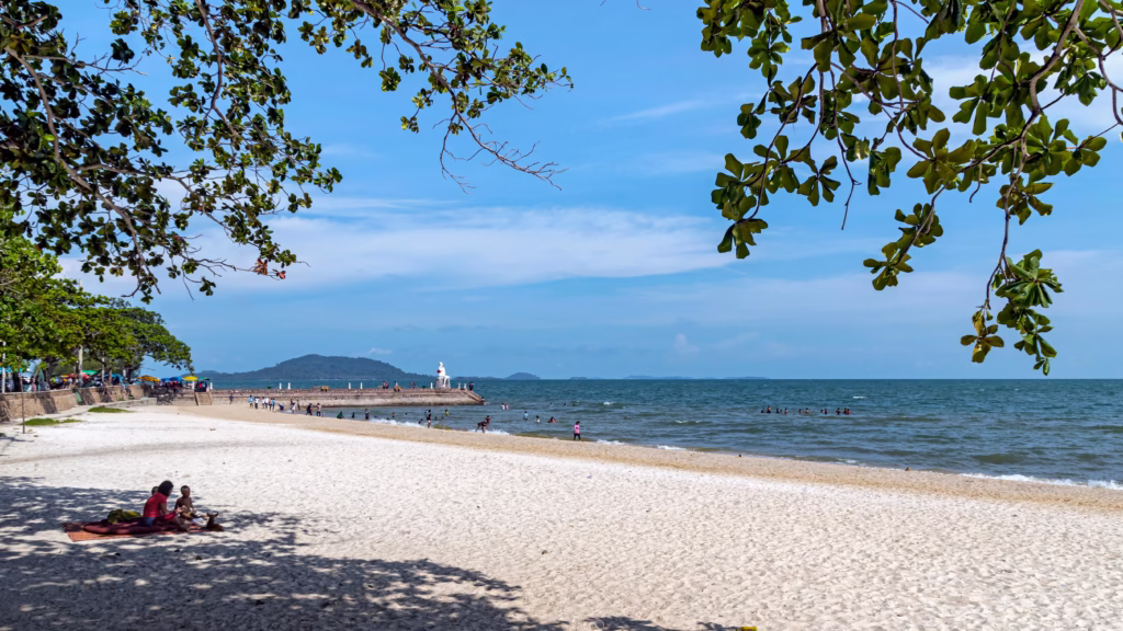 Kep Beach near Kampot Cambodia
