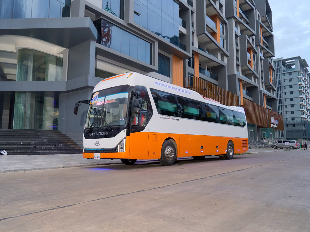 Vireak Buntham Cambodia luxury hotel bus