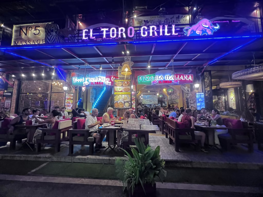 El Toro Grill restaurant in Siem Reap Bar Street