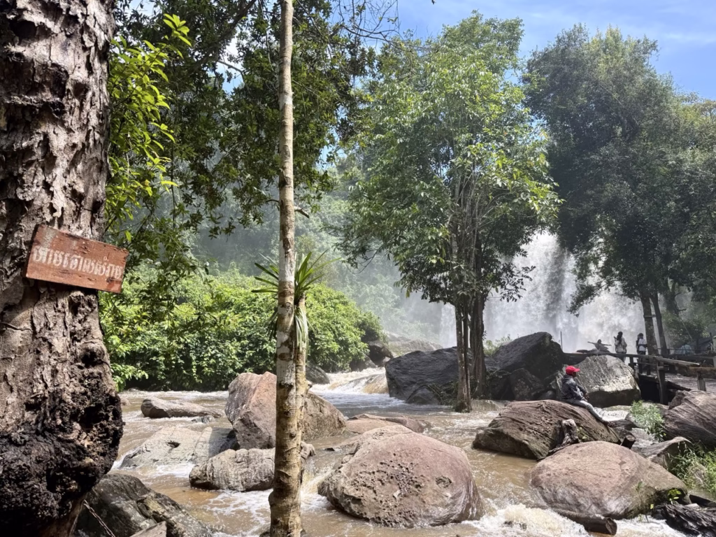 Waterfalls at Kulen Mountain Siem Reap
