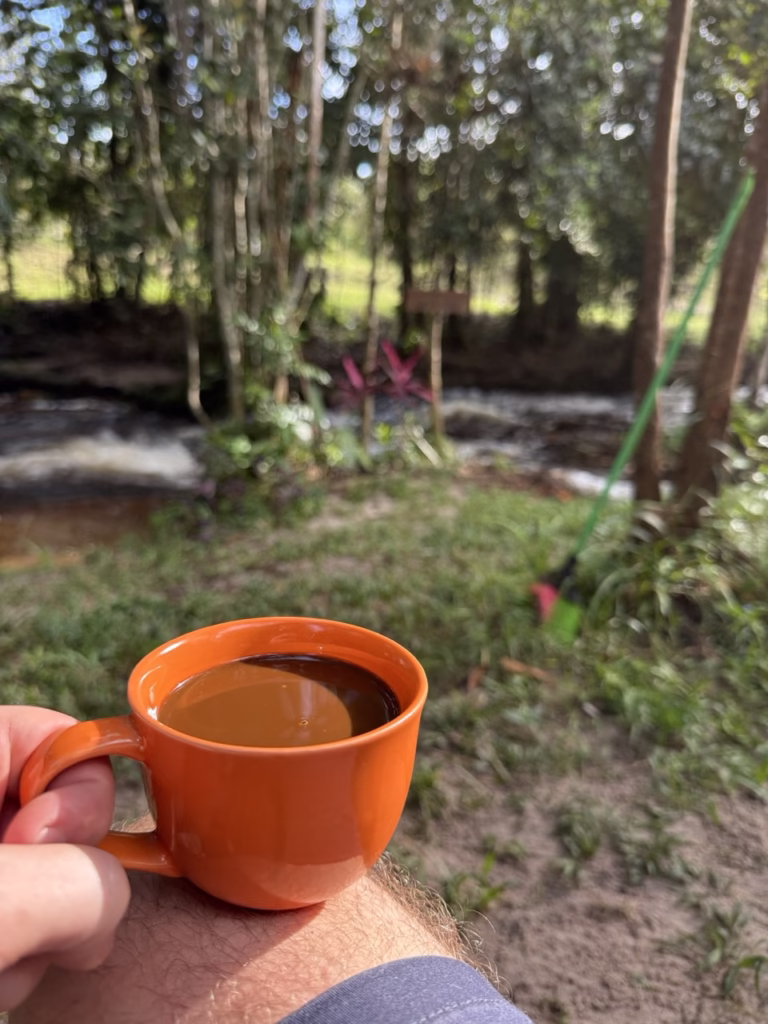 Morning Coffee at Phnom Kulen Mountain