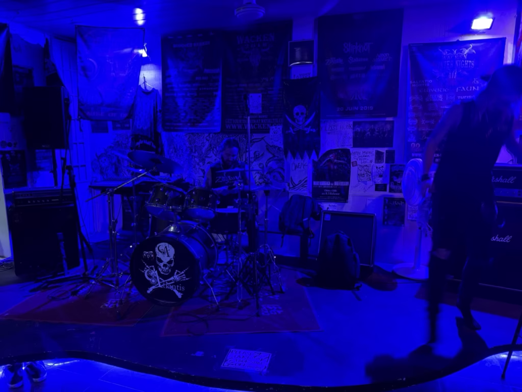 The Stage at Atlantis Metal Bar Siem Reap